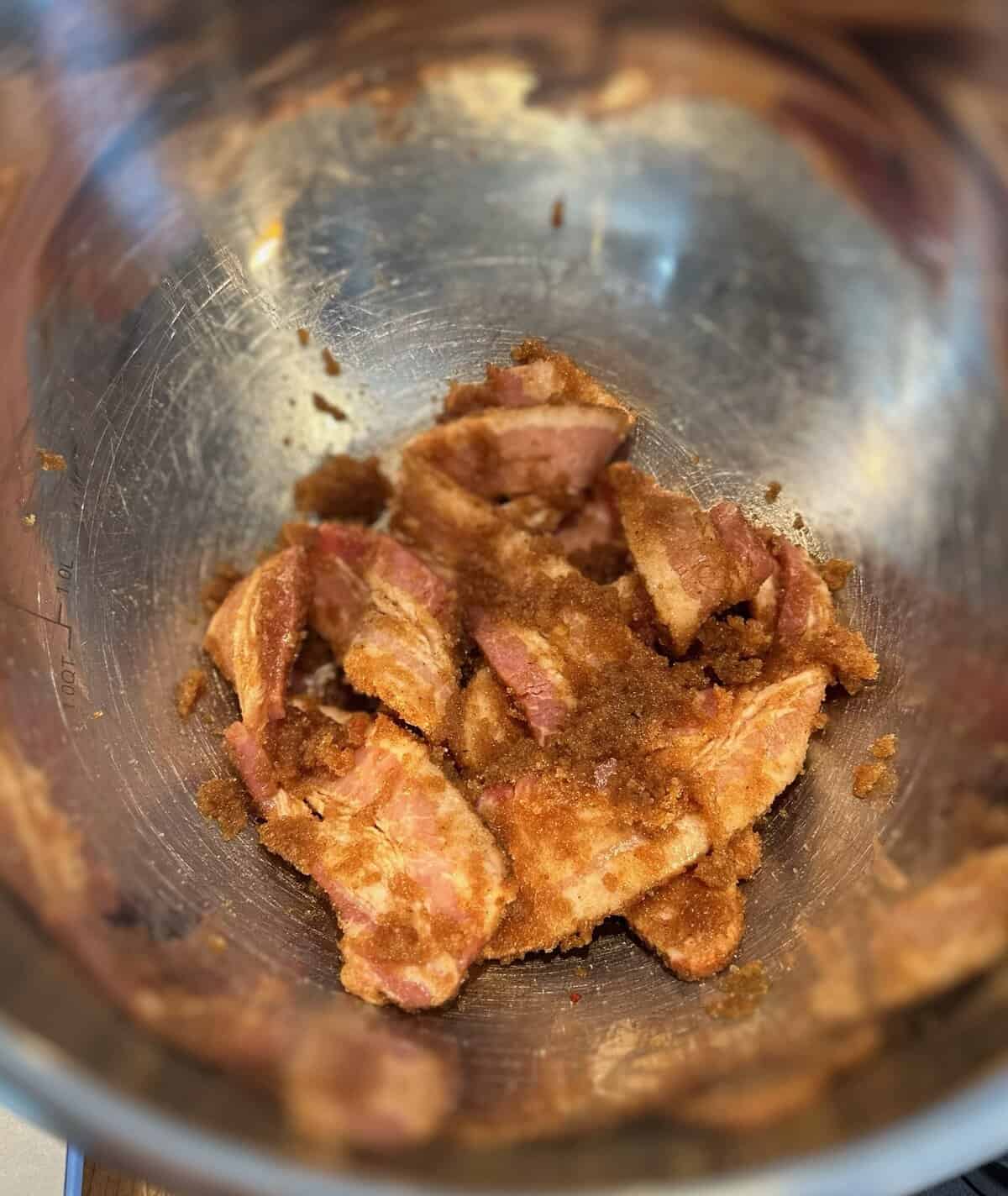 Candied Bacon Roses Mollie in Montana*