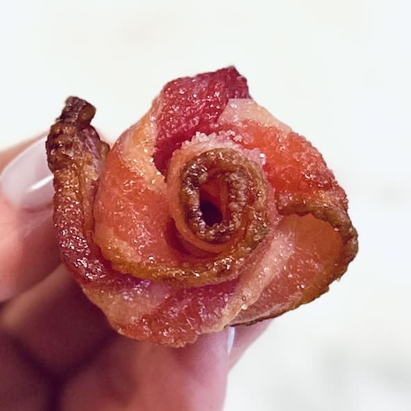 Candied Bacon Roses Mollie in Montana*