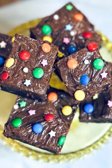 Birdseye view of cosmic brownies.